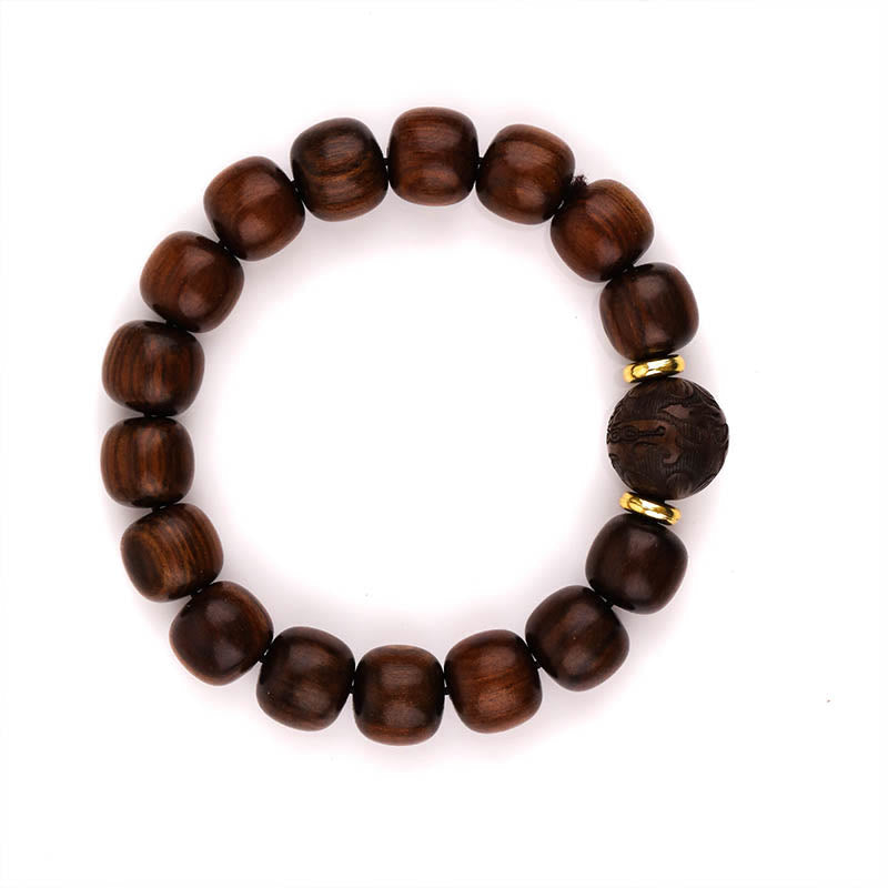 Men's Rosewood Compassion Bracelet with 11mm Beads