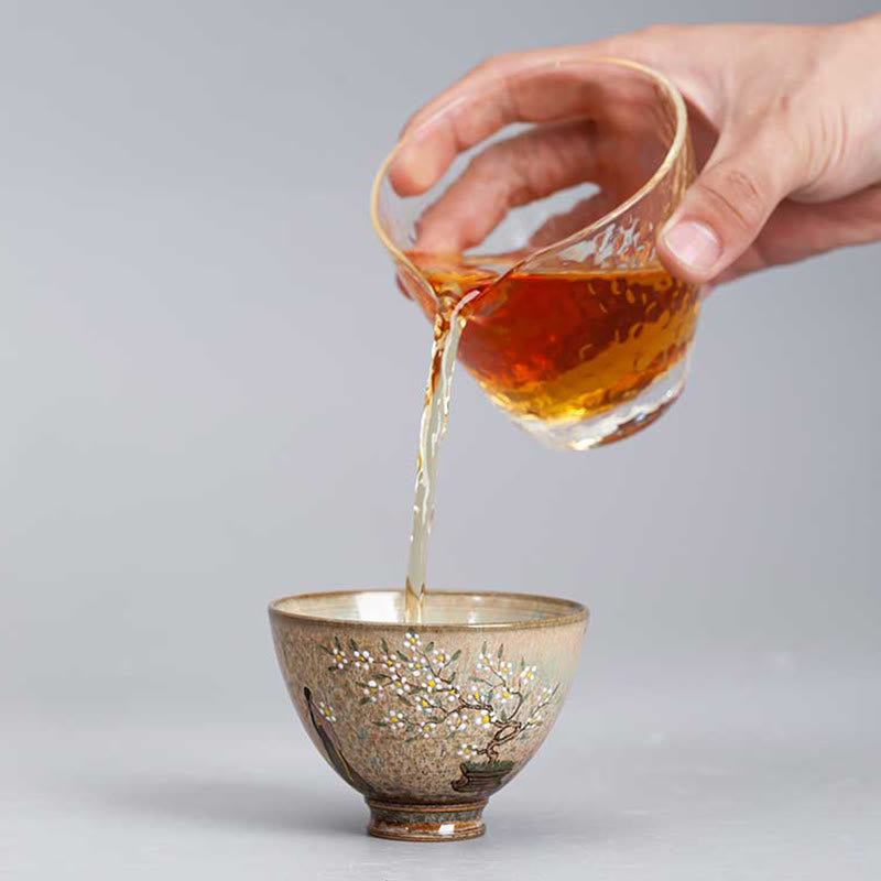 Ru Kiln Jingdezhen Ceramic Zen Decor Teacup 100ml