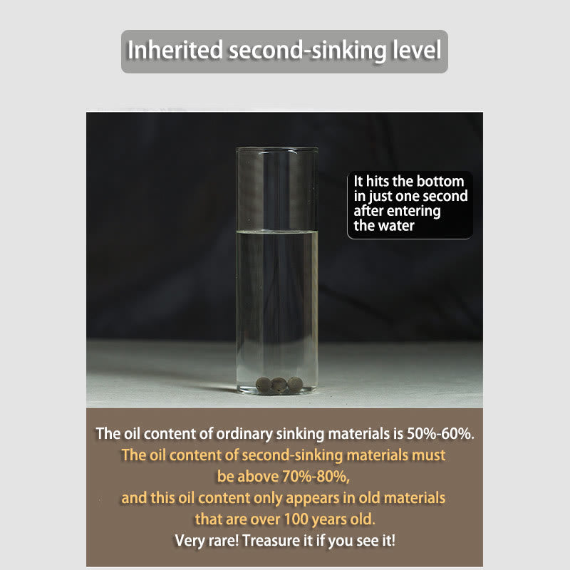 6mm Agarwood Peace Strength Bracelet for Meditation & Balance