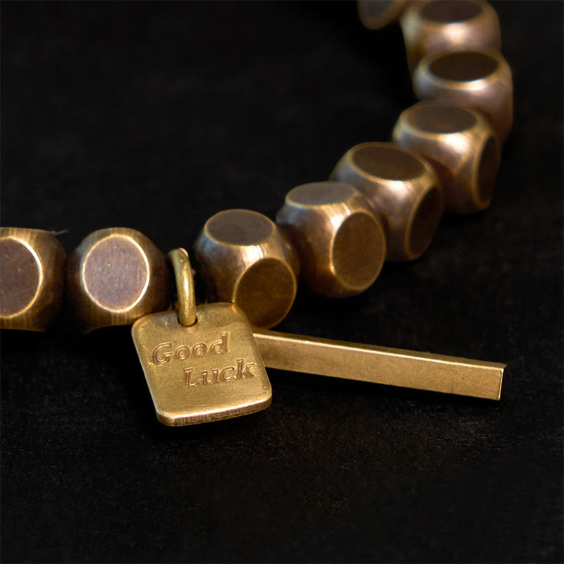 6mm Copper Spiritual Wealth Bracelet for Good Luck & Balance