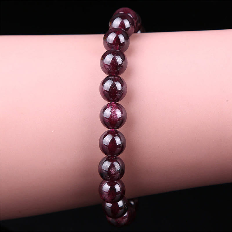6mm Garnet Passion Bracelet for Meditation