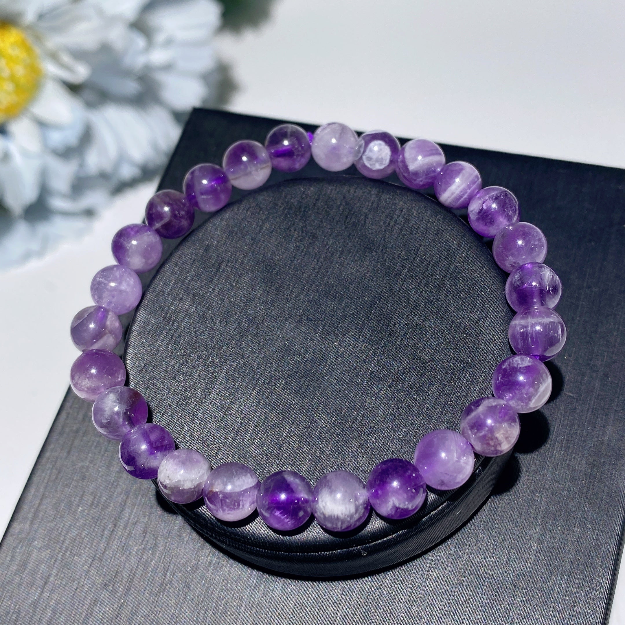 6mm Mixed Crystal Healing Bracelet for Energy Balance
