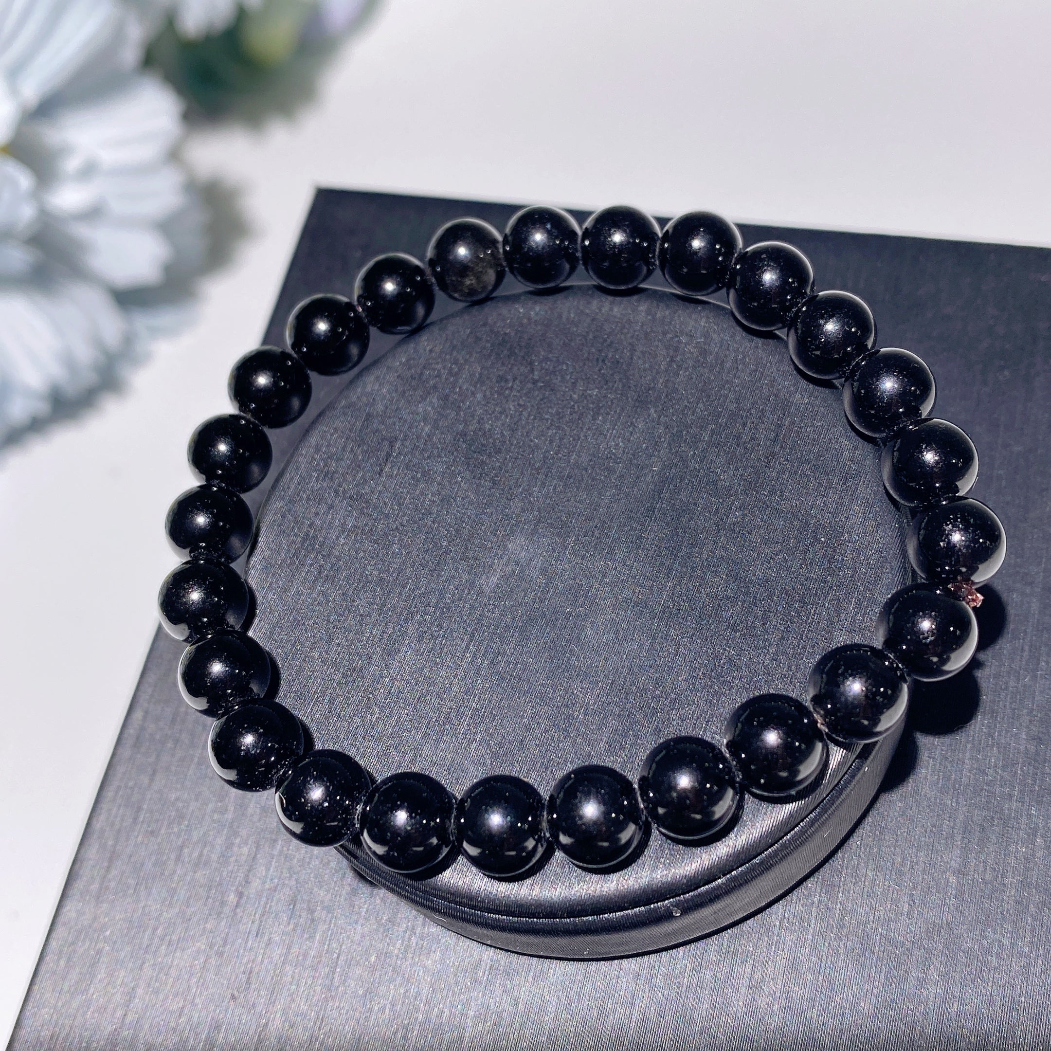 6mm Mixed Crystal Healing Bracelet for Energy Balance