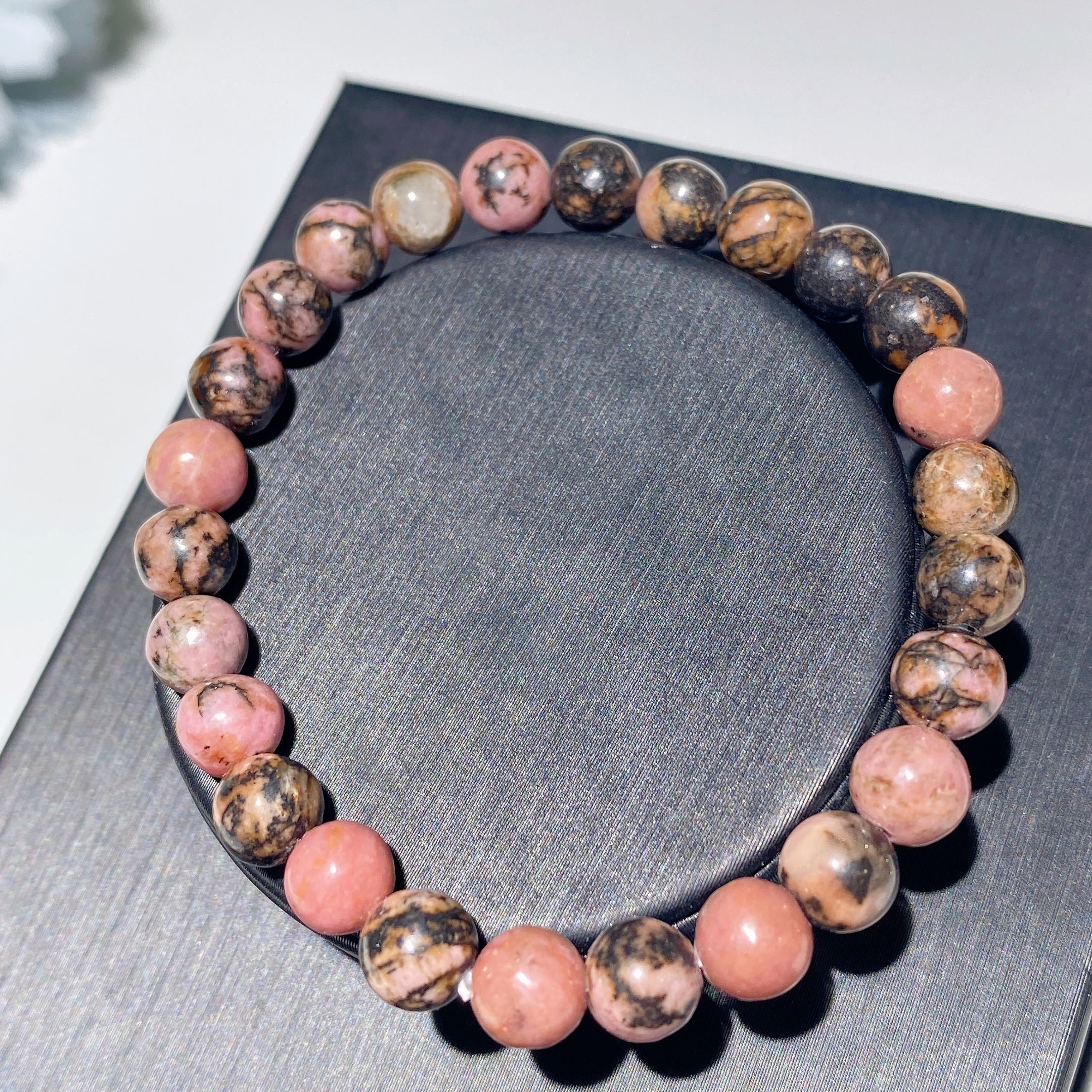 6mm Mixed Crystal Healing Bracelet for Energy Balance
