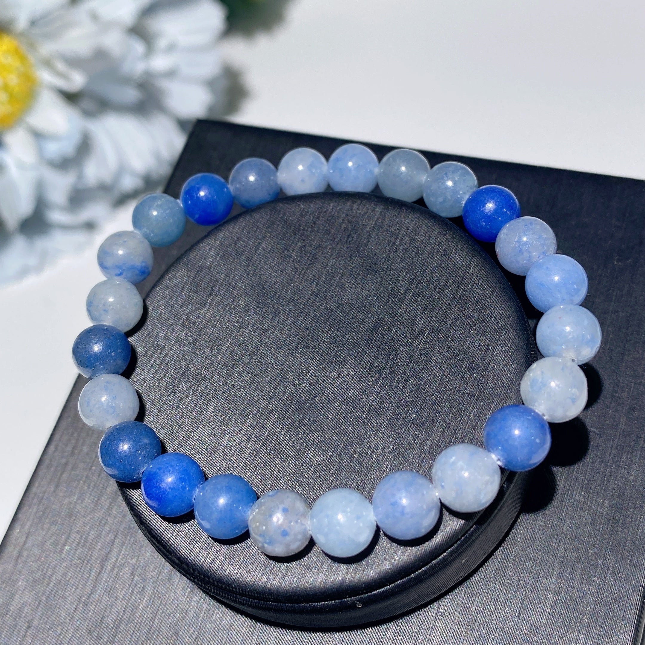 6mm Mixed Crystal Healing Bracelet for Energy Balance