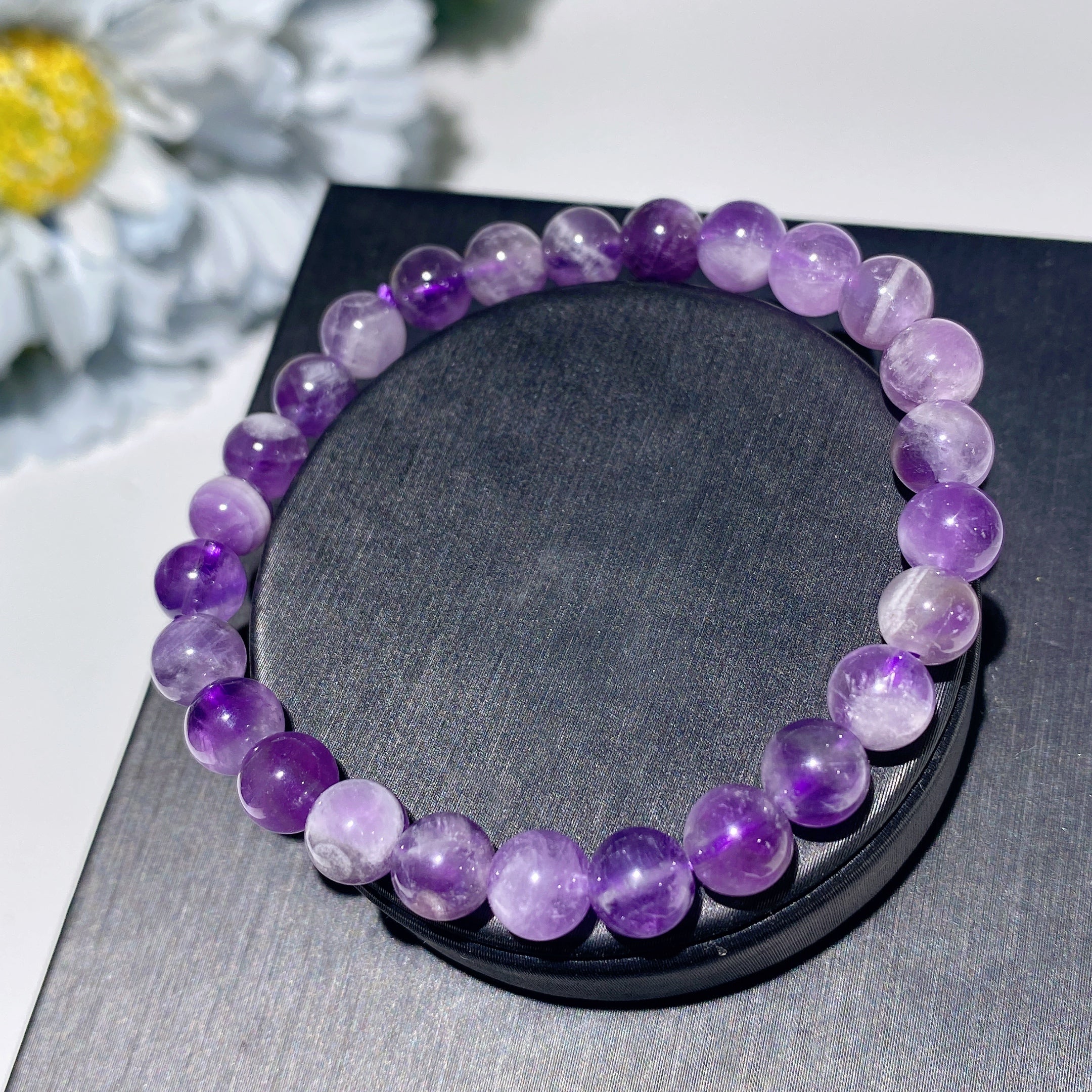 6mm Mixed Crystal Healing Bracelet for Energy Balance