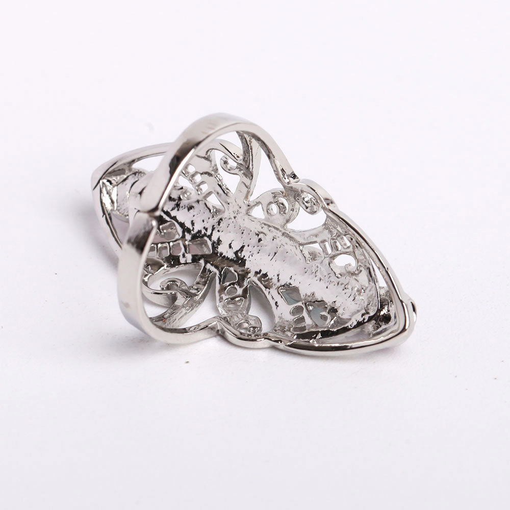 7 Chakra Adjustable Crystal Healing Ring