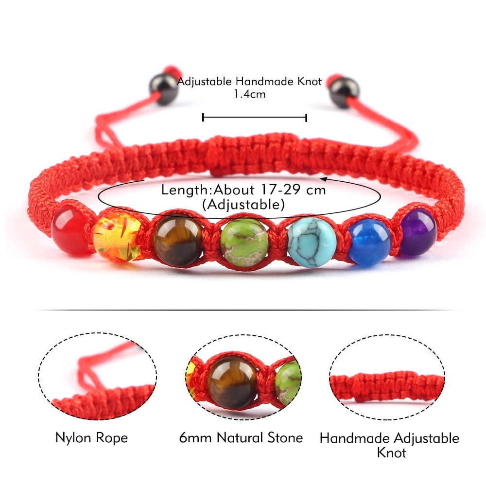 7 Chakra Energy Balance Bracelet