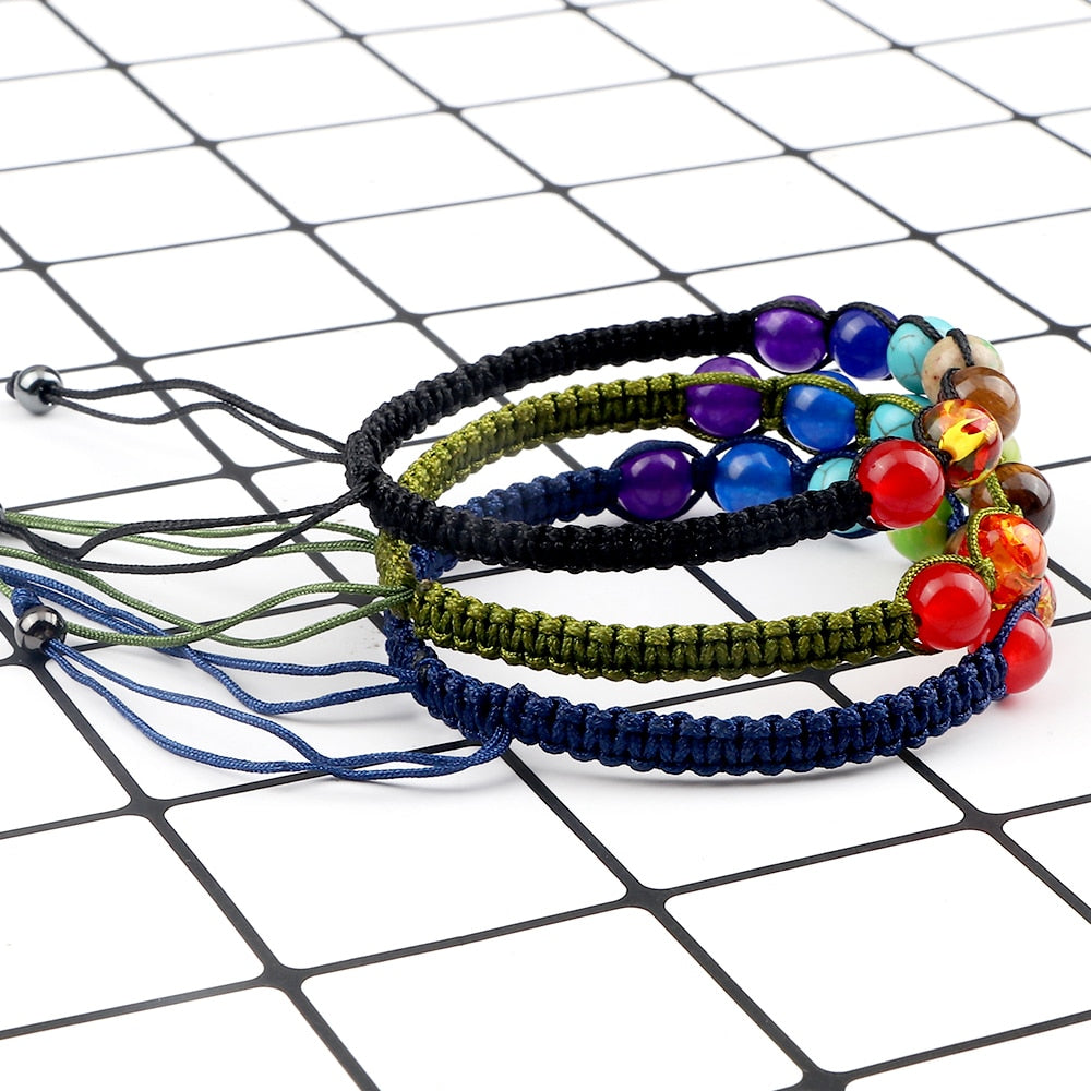 7 Chakra Energy Balance Bracelet