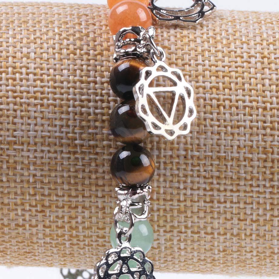 7 Chakra Charm Bracelet for Balance and Harmony