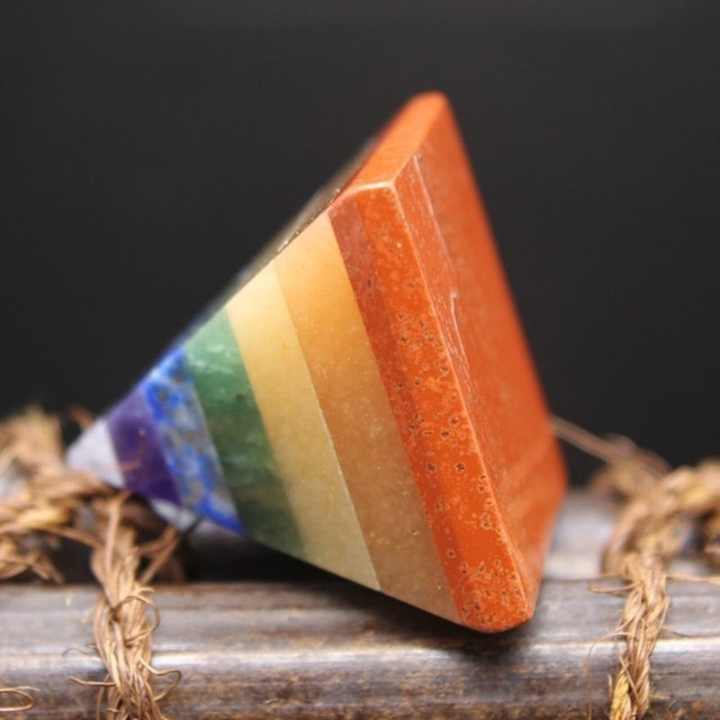 7 Chakra Rainbow Pyramid