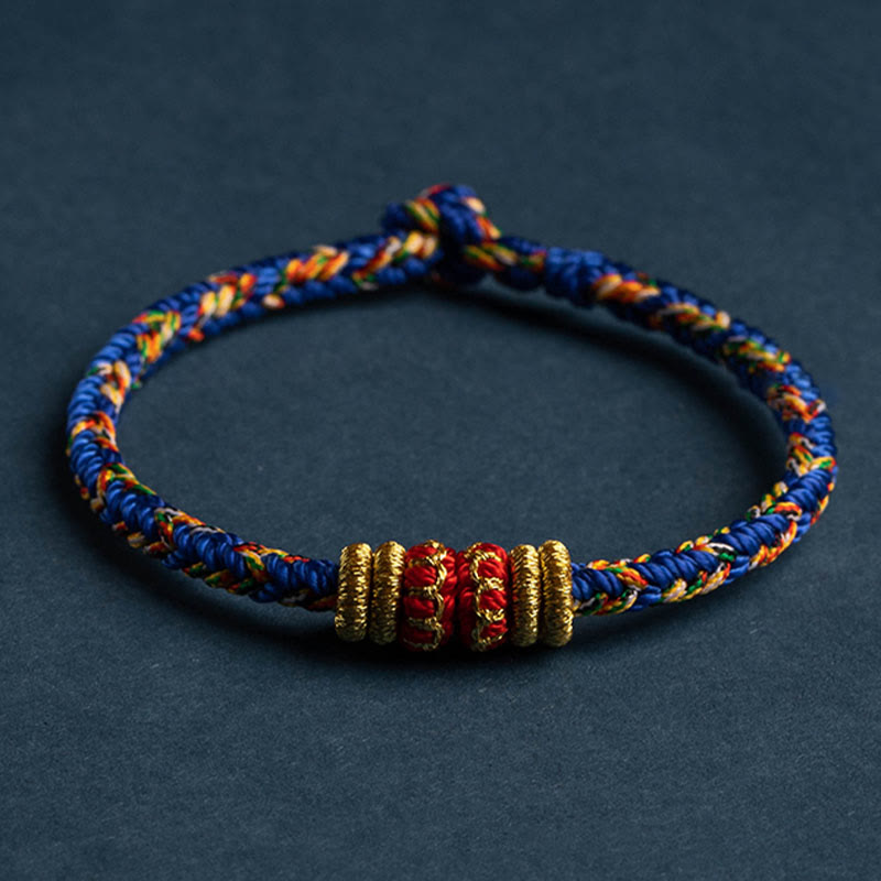 Handmade Chinese Zodiac Red String Bracelet for Luck & Strength
