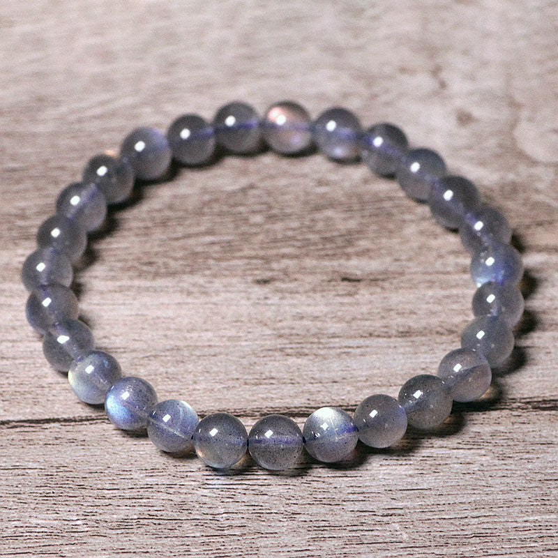 8mm Moonstone Bracelet for Calm and Positive Energy