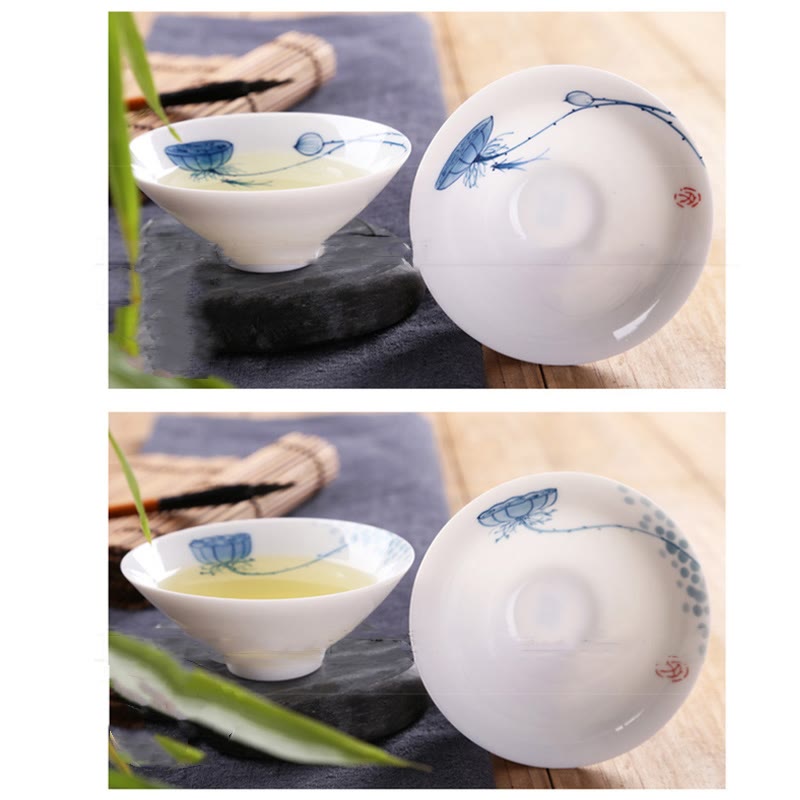 Vintage Ceramic Kung Fu Tea Cup | Zen Decor 60ml