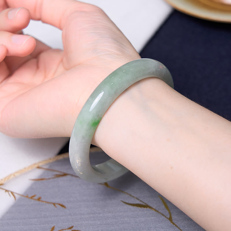 Jade Bracelet & Bangle Bundle for Good Luck & Prosperity