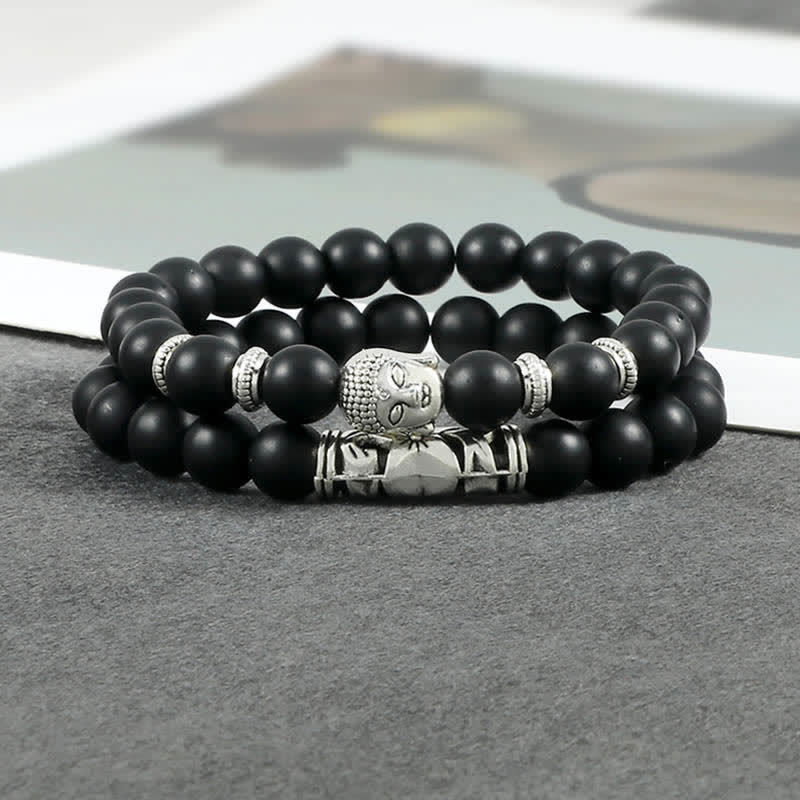 Unisex Tiger Eye & Red Turquoise Protection Bracelet Set