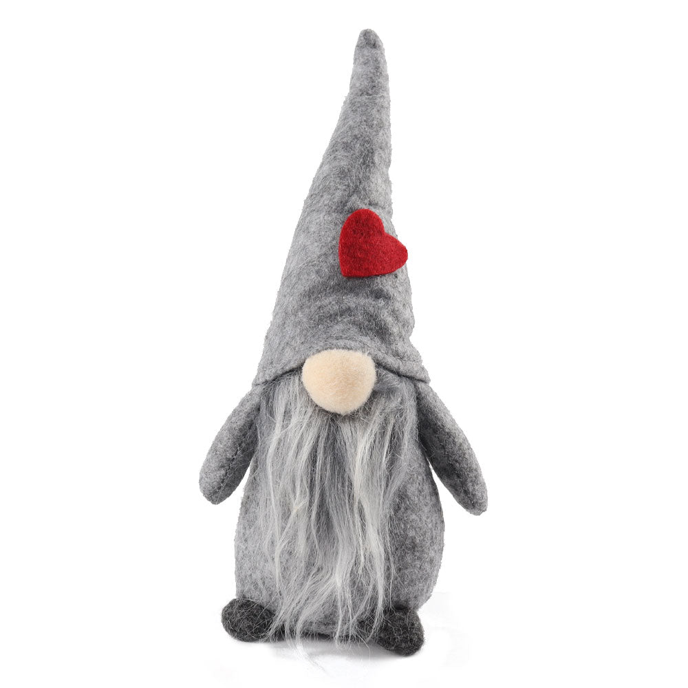8.25 inch Christmas Gnome Plush Dwarf Spirit Statue