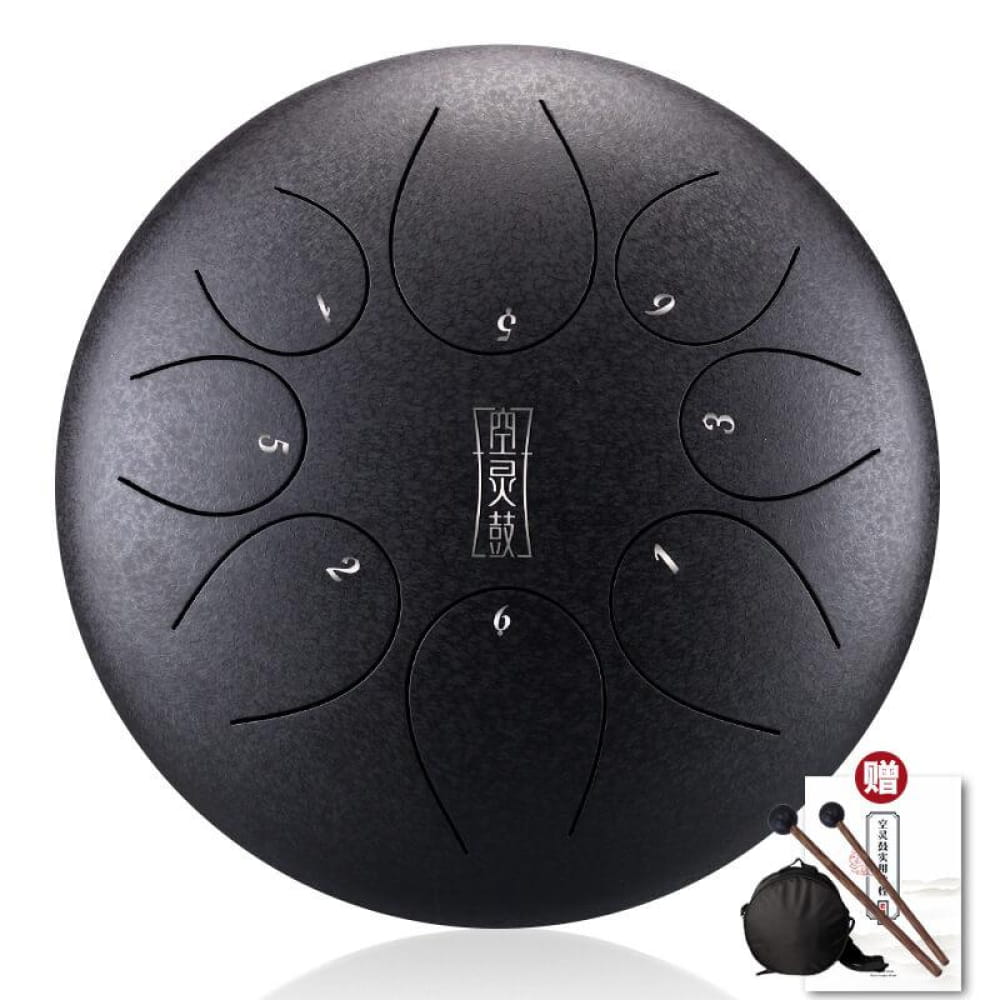 8-Tone C5 Key Round Steel Tongue Drum - 6 Inch 8 Notes - Steel Tongue Drum - On sale