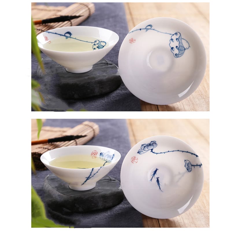 Vintage Ceramic Kung Fu Tea Cup | Zen Decor 60ml