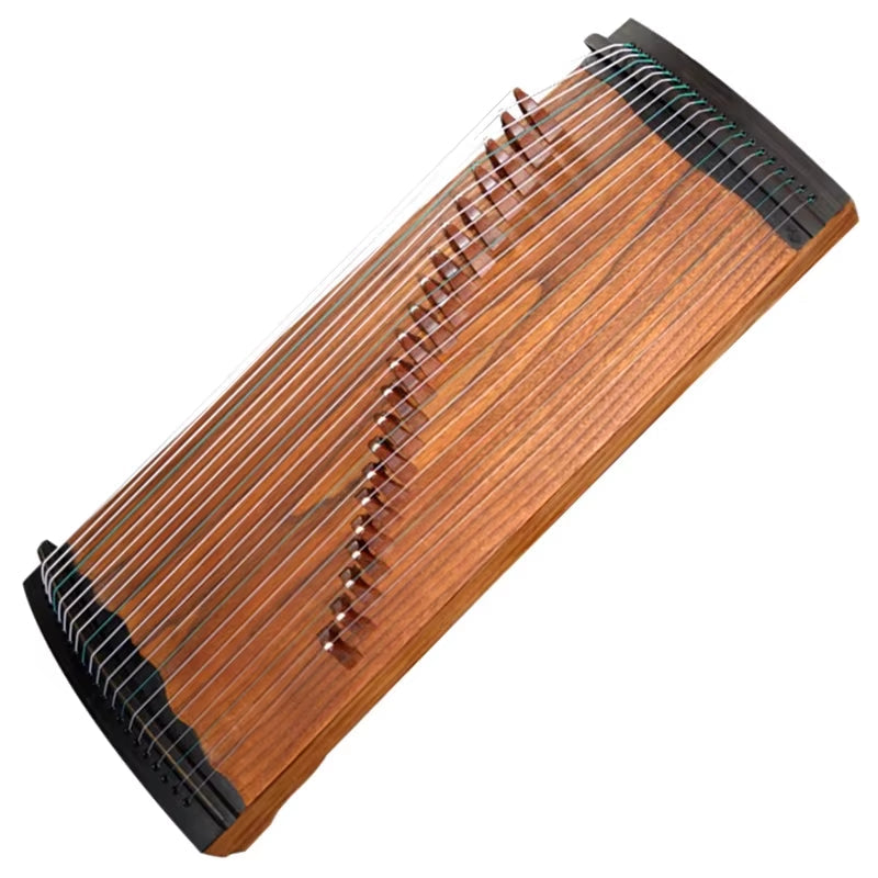 82 cm Guzheng 21 Strings Paulownia Chinese Zither featuring a wooden body and multiple strings