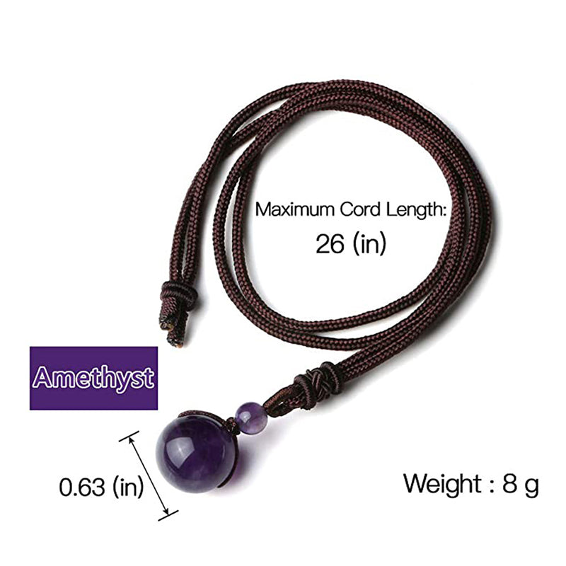 16mm Tiger Eye Protection Necklace for Courage and Balance