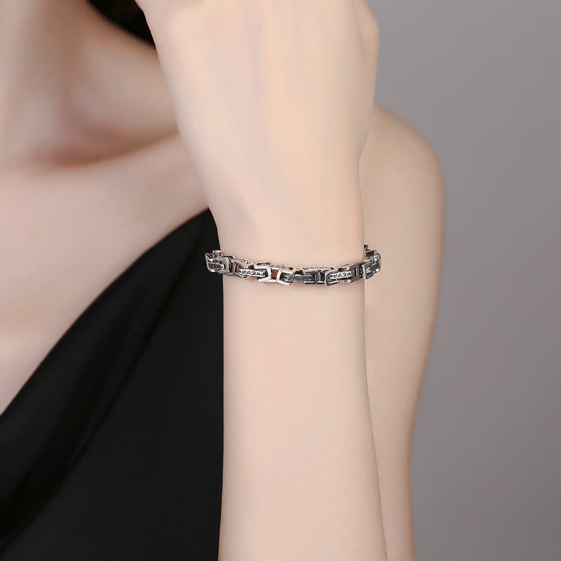 Copper Dragon Om Mani Padme Hum Bracelet | Success & Protection
