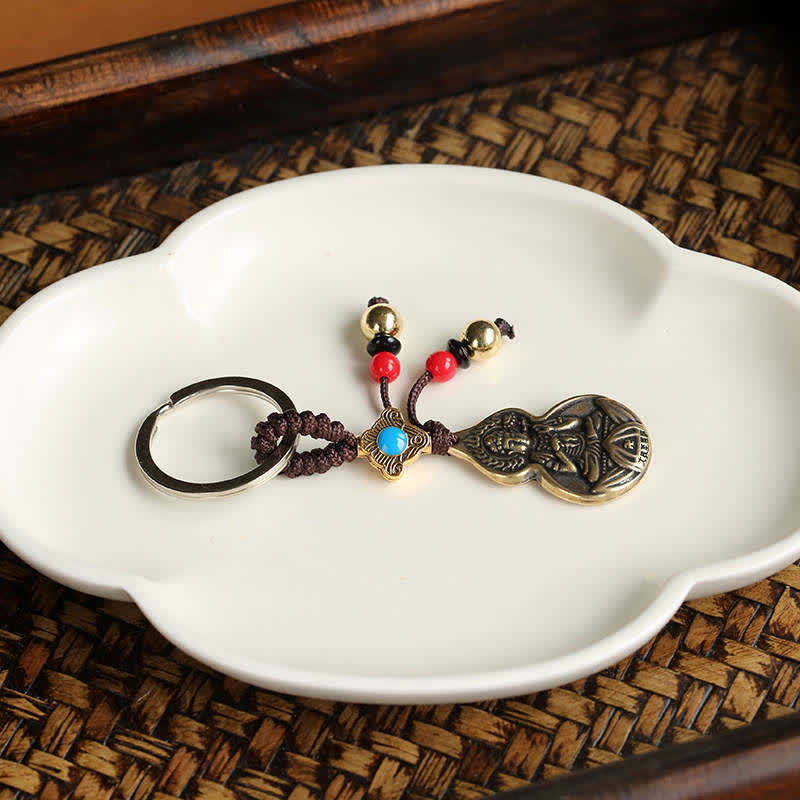 Mahasthamaprapta Buddha Blessing Keychain | Compassion Serenity