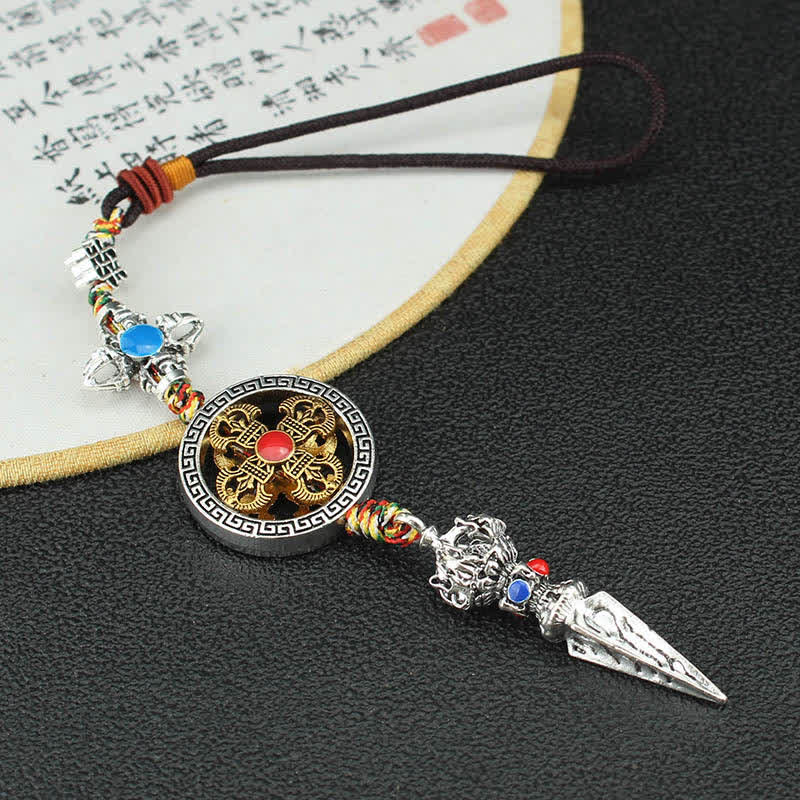 Vajra Spiritual Car Hanging Decoration for Enlightenment & Protection