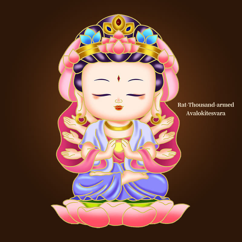 Chinese Zodiac Copper Phone Sticker for Wealth & Fortune Blessings