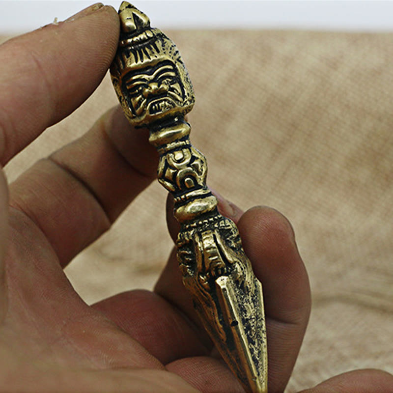 Copper Dorje Vajra Small Meditation Decoration for Spiritual Power