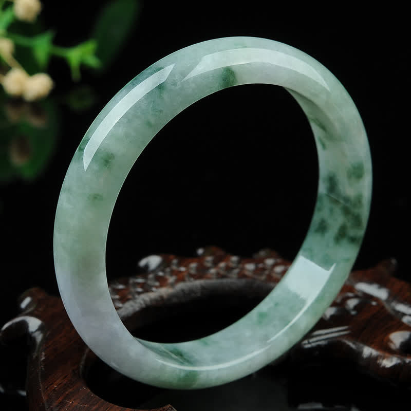 58mm Jade Luck Blessing Prosperity Bracelet