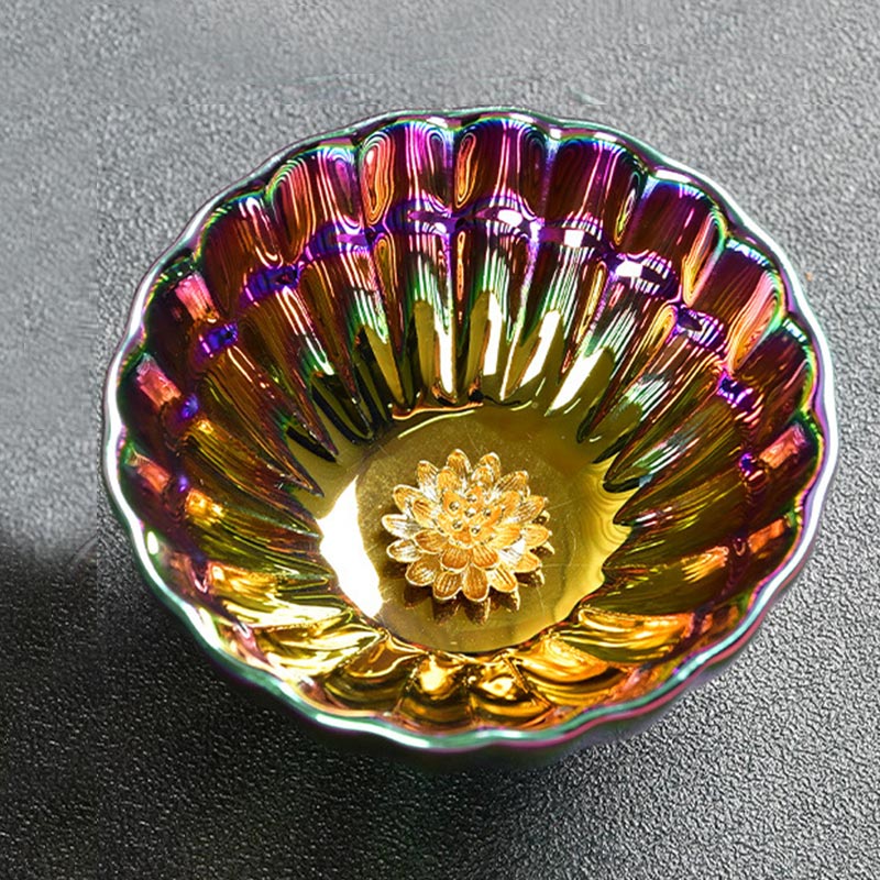 Authentic Lotus Peacock Jian Zhan Tea Cup 120ml