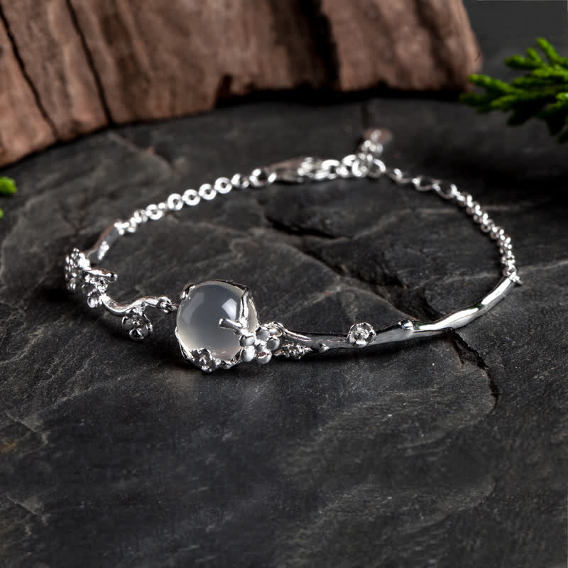 Chalcedony Positive Harmony Bracelet Adjustable Size