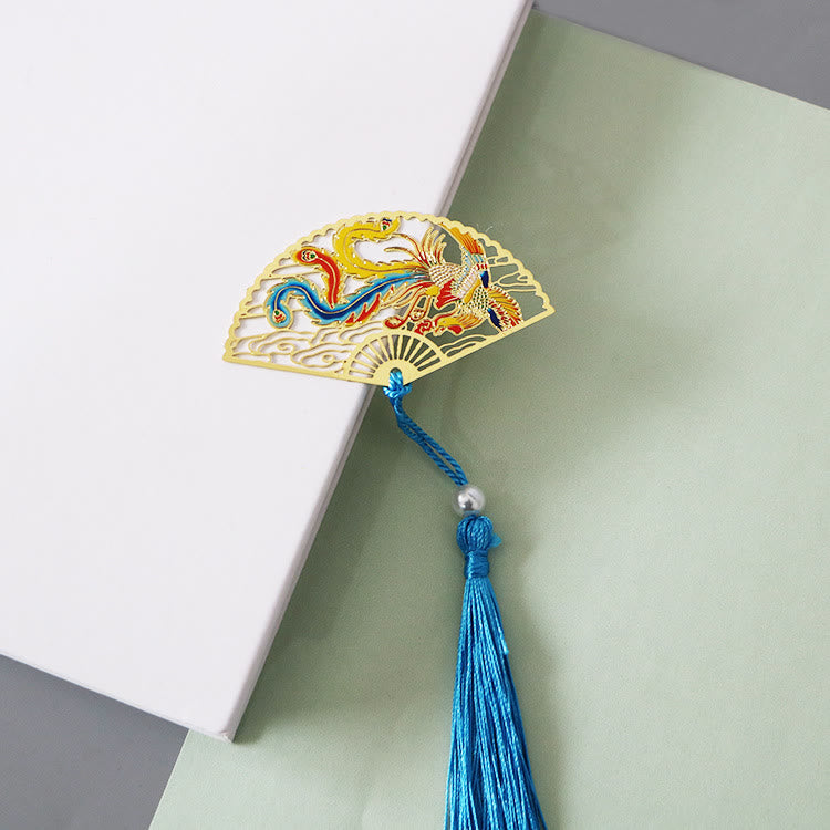 Traditional Lotus Symbol Brass Bookmark | New Beginnings