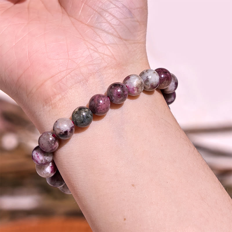 8mm Amethyst Healing Bracelet for Emotional Balance