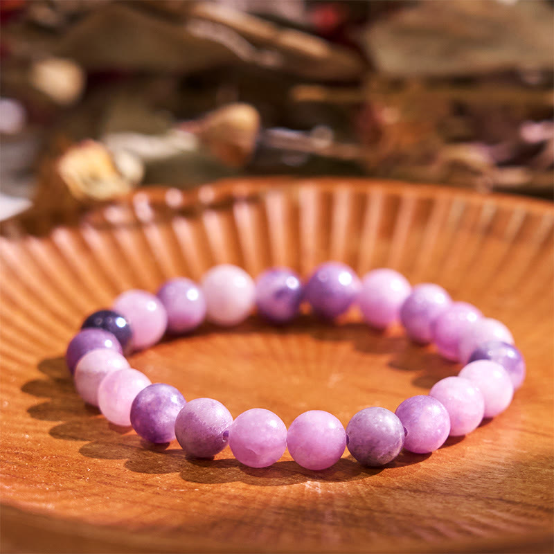 8mm Amethyst Healing Bracelet for Emotional Balance