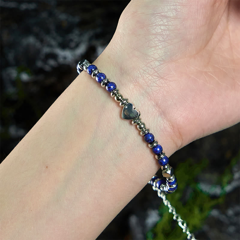 8mm Amethyst Healing Energy Bracelet for Balance