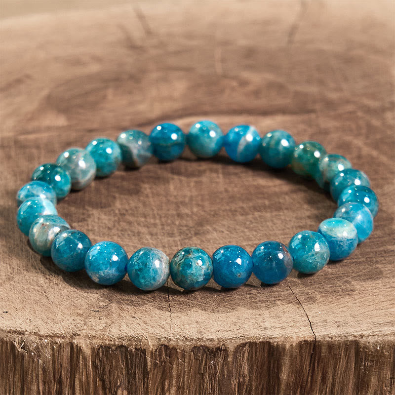 8mm Apatite Manifestation Healing Bracelet