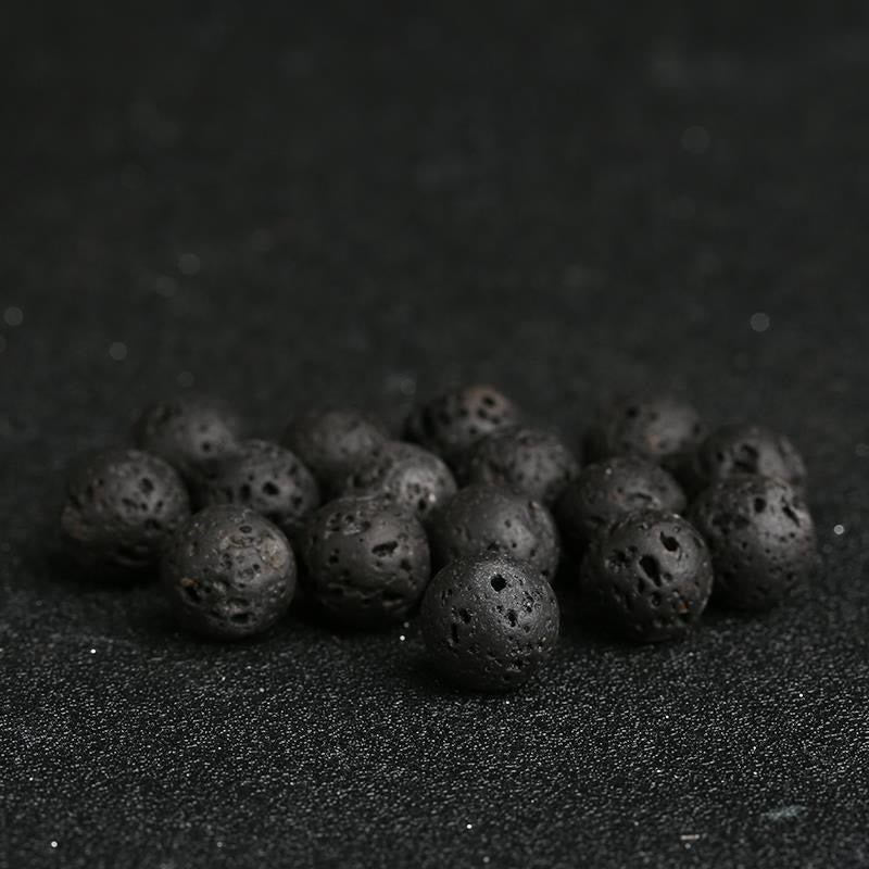 8mm Blue Sandstone Lava Rock Spiritual Bracelet