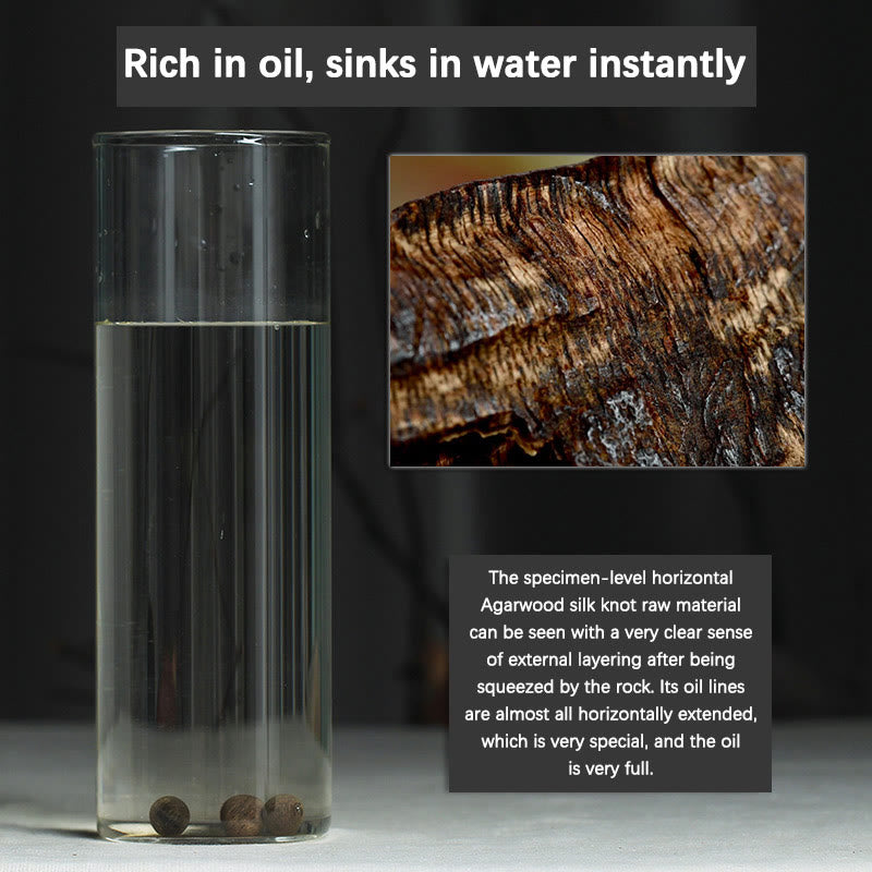 8mm Brunei Agarwood 108 Bead Mala Strength Bracelet