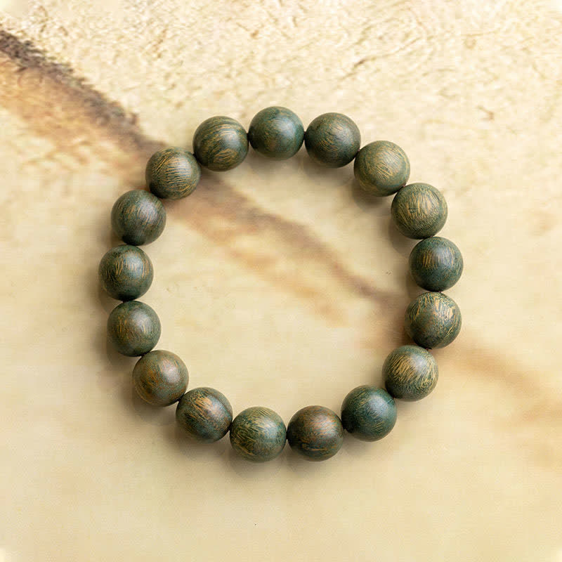 8mm Green Sandalwood Soothing Peace Bracelet