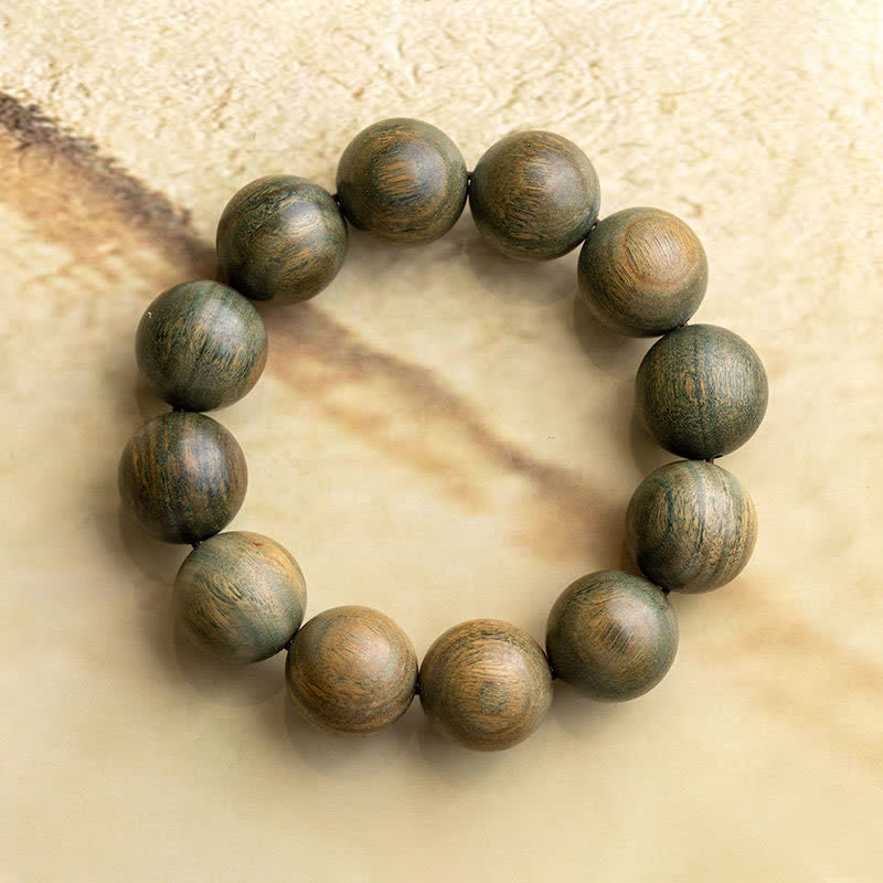 8mm Green Sandalwood Soothing Peace Bracelet