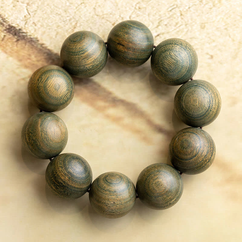 8mm Green Sandalwood Soothing Peace Bracelet