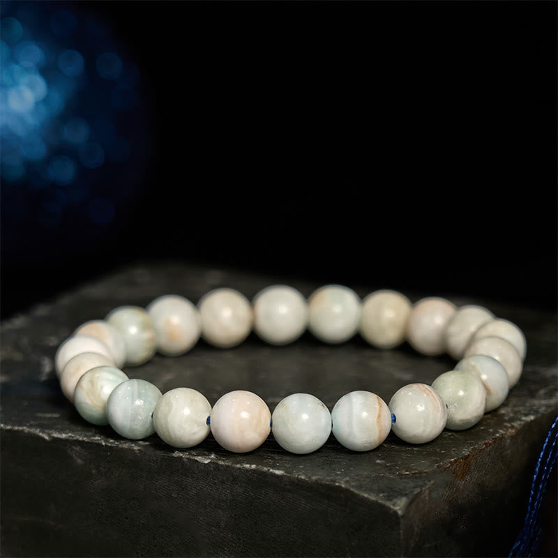 8mm Hemimorphite Calm Energy Bracelet for Healing