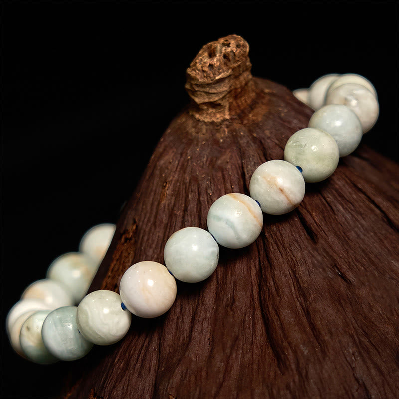 8mm Hemimorphite Calm Energy Bracelet for Healing