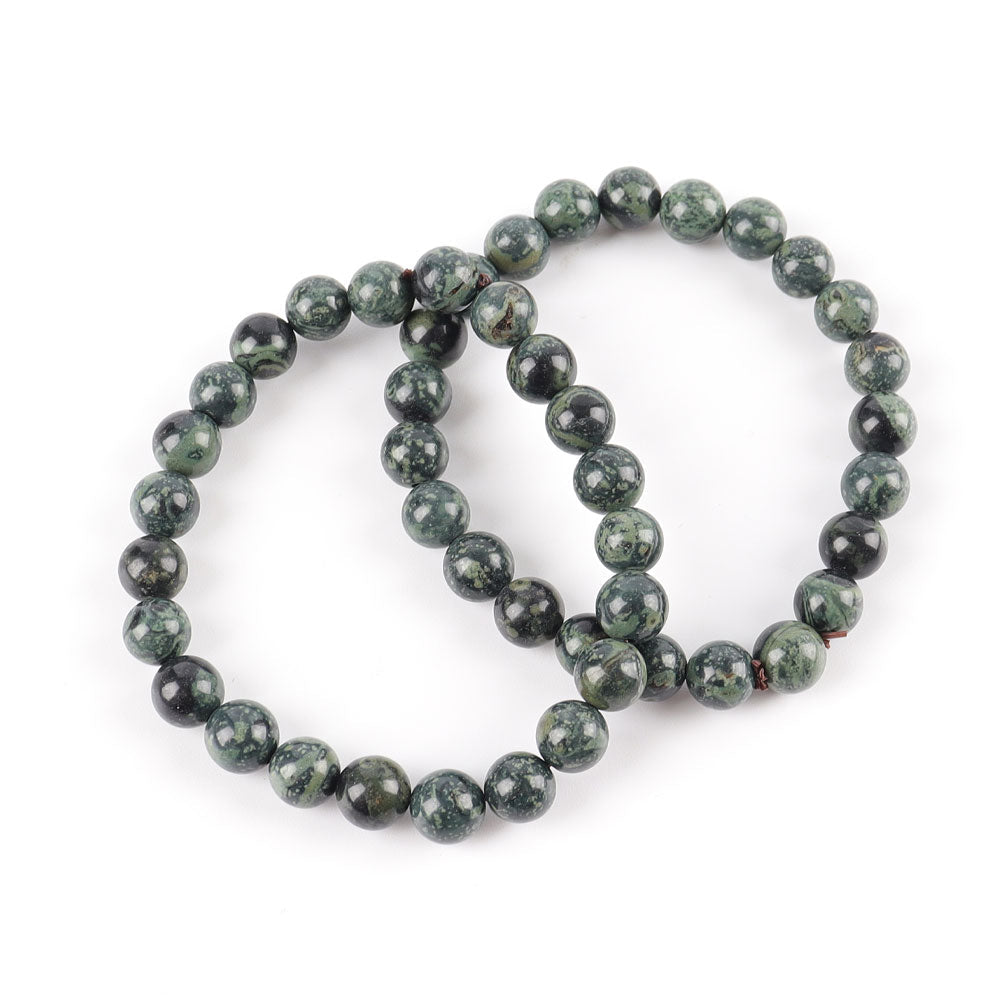 8mm Kambaba Agate Healing Bracelet for Emotional Balance