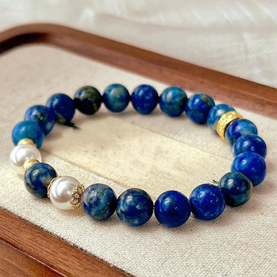 8mm Lazurite Bracelet - Serenity and Balance