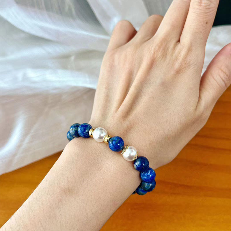 8mm Lazurite Bracelet - Serenity and Balance