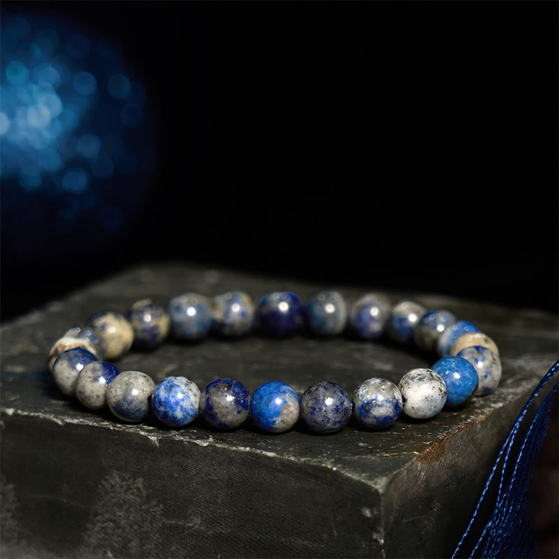 8mm Lazurite Self-Care Bracelet for Clarity