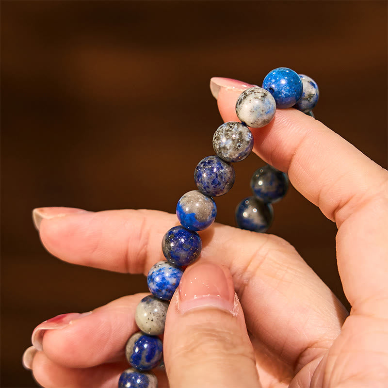 8mm Lazurite Self-Care Bracelet for Clarity
